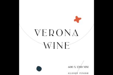 Porcelain Verona wine tiles