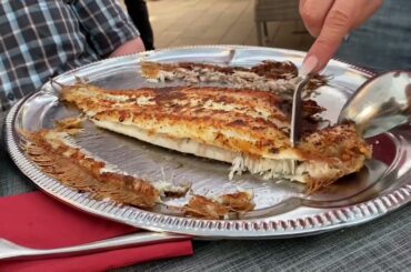 COOKED FISH DEBONING| Italian Restaurant in Germany| Pescatore|Family Dinner|#shortvideo #servus