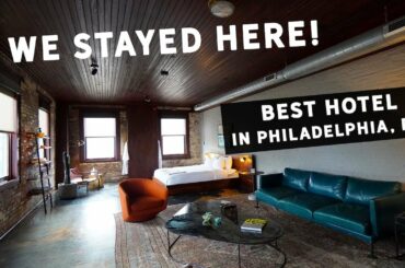 Exploring Philadelphia, Pennsylvania's BEST Hotel & Restaurant (Wm. Mulherin's Sons, Fishtown)