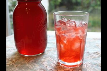 Strawberry Syrup - How to Make Fresh Strawberry Syrup and Strawberry Soda