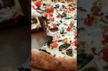 Italian style cheese pizza at street of Nagpur #short #nagpurfood