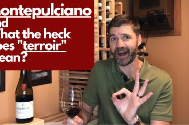 Tasting Montepulciano d'Abruzzo and What does terroir mean?!?  Wine #25 of 52