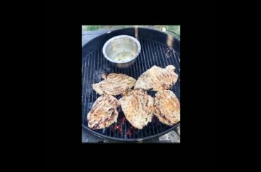 chicken bar b q with Italian recipe,
