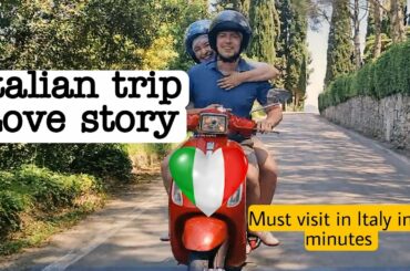 Italian trip. Love story