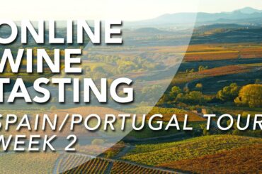 Online Wine Tasting - 10th of June // Spain/Portugal Tour - Week 2