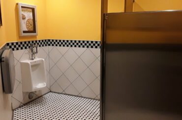 Italian Restaurant Men's Restroom