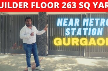 ELEGANT |3 BHK | BUILDER FLOOR | GURGAON | NEAR METRO STATION