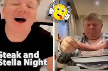 Steak and Stella Night | Gordon Ramsay Reacts To TikTok Cooking Videos