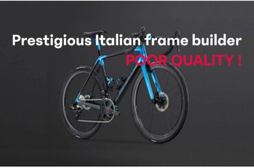 Prestige Italian frame builder POOR QUALITY.