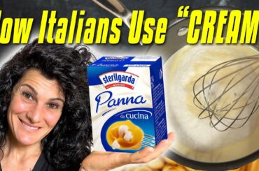How Italians Use Cream... Sort Of