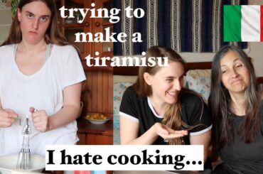 Trying To Make A Tiramisu | Cooking In Italy