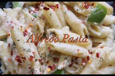 Alfredo Pasta| White Sauce Pasta | Easy Method | Italian Recipe | Cook&Explore with Krishna