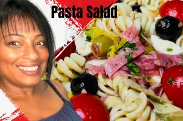 ITALIAN STYLE PASTA SALAD | PASTA SALAD RECIPE