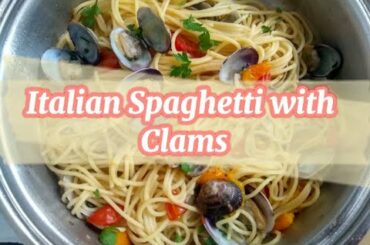 How does a Filipina COOK ITALIAN SPAGHETTI WITH CLAMS | jenventures