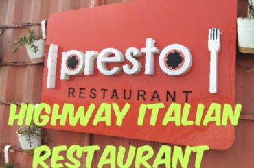 Highway pleasent classic Italian  restaurant Pestro/ Nellore food Vlog