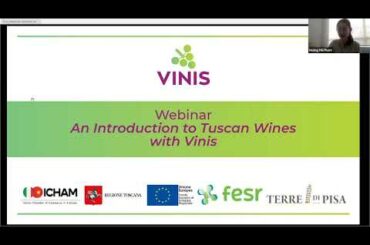 True Italian Taste - Webinar "Exploring the wines of Tuscany, Italy " with Vinis
