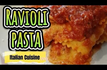 How to cook Ravioli Pasta - Italian Cuisine - Easy to Cook