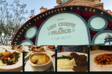 Les Chefs de France Epcot Dining Review | Prix Fixe Meal and Appetizers!