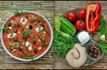 Gazpacho Salentino- a southern Italian take on the classic Spanish dish.