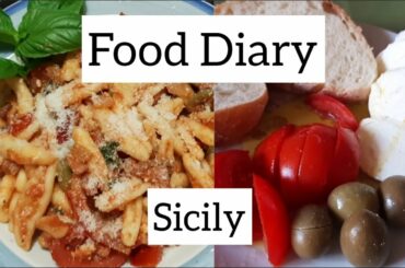 FOOD DIARY SICILY // What I ate in ITALY // GOOD & CHEAP MEALS