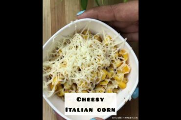 CHESSY Italian Corn recipe #Shorts #Youtubeshorts