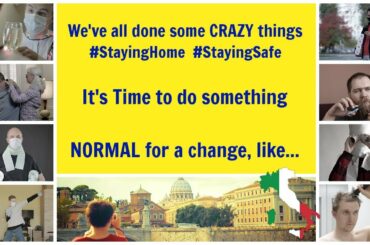 After #StayingHome #StayingSafe it's TIME to do something NORMAL for a change, like......