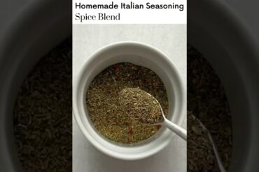 Italian Seasoning Blend Recipe #Shorts