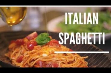 HOW TO COOK ITALIAN SPAGGETTE