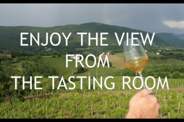 Orange wine Miklus. Draga winery.  Italy.