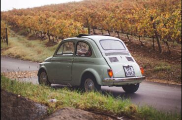The Classic 1959 Fiat 500 visits Idiom Wines