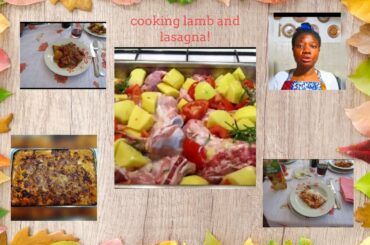 COOKING THE LAMB,LASAGNA: 1st and 2nd course Italian food, perfect for Easter /special day.
