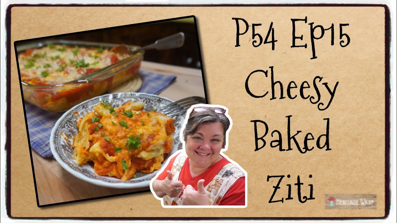 P54 Ep15 Cheesy Baked Ziti | Classic Casseroles | Italian Food | Comfort Food | Cooking Show P54 Ep15 Cheesy Baked Ziti | Classic Casseroles | Italian Food | Comfort Food | Cooking Show