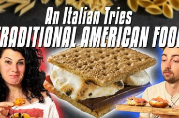 An Italian Tries TRADITIONAL American Food