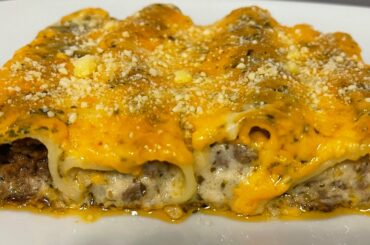 Minced Beef Cannelloni Recipe | Delicious Italian Recipe