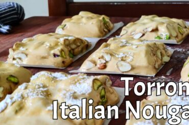Italian Nougat | Easy Torrone recipe