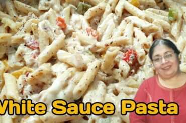 White Sauce Pasta | How to make White Sauce Pasta | Italian recipe | RELISH FOOD