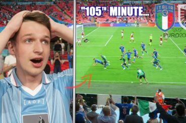 EXTRA TIME CHAOS at ITALY vs AUSTRIA | EURO 2020