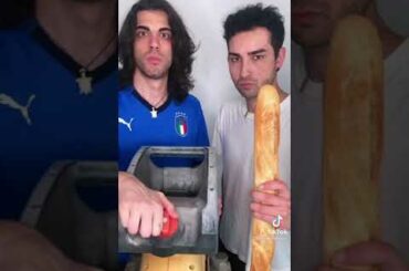 Italy versus France Food Face-off YouTube Shorts | Italian vs French Food Fight