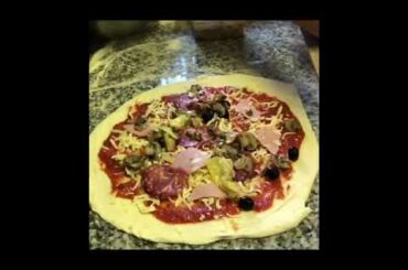 Pizza making at La Scarpetta Coulsdon