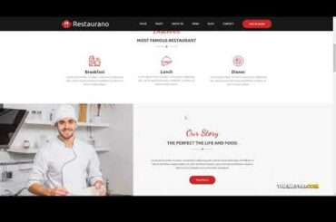 Restaurano Restaurant HTML Template food restaurant burger Mano