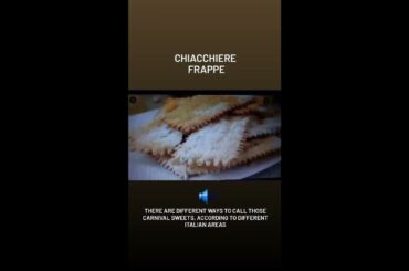 Italian Pronunciations (food-related words)