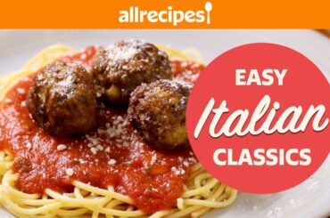 8 Easy Italian Dinner Recipes You've Got to Try | Italian Meatballs, Pizza Rolls, Tiramisu & More!