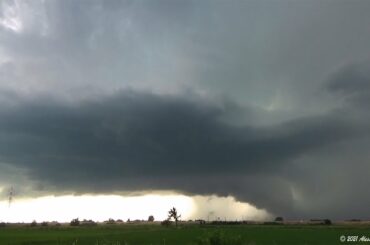 Strong supercell in Piemonte, Italy - June 29, 2021