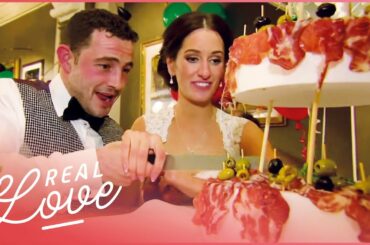 Unexpected Prosciutto Wedding Cake For Irish-Italian Wedding | Don't Tell The Bride S6E5 | Real Love