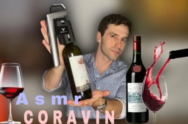 Wine Asmr - Coravin Model V( How to use)