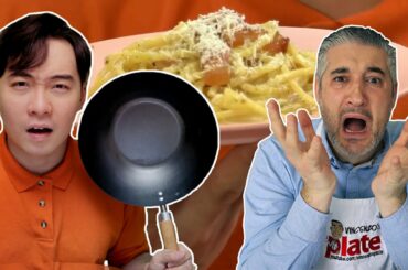 Italian Chef Reacts to UNCLE ROGER Spaghetti Alla Carbonara