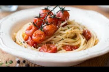 Pasta Garlic and tomatoes: 3 ingredients Pasta #italiancooking #cooking #pasta
