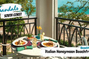 Italian Honeymoon Beachfront IGB | Sandals South Coast, Jamaica | Full Walkthrough Tour & Review 4K