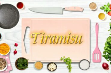 Italian Cuisine ( Spaghetti Ala Carbonara / Tiramisu )