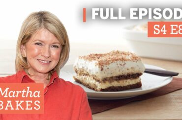 Martha Stewart's Tiramisu Recipe and Other Desserts with Alcohol | Martha Bakes S4E8 "Spiked"